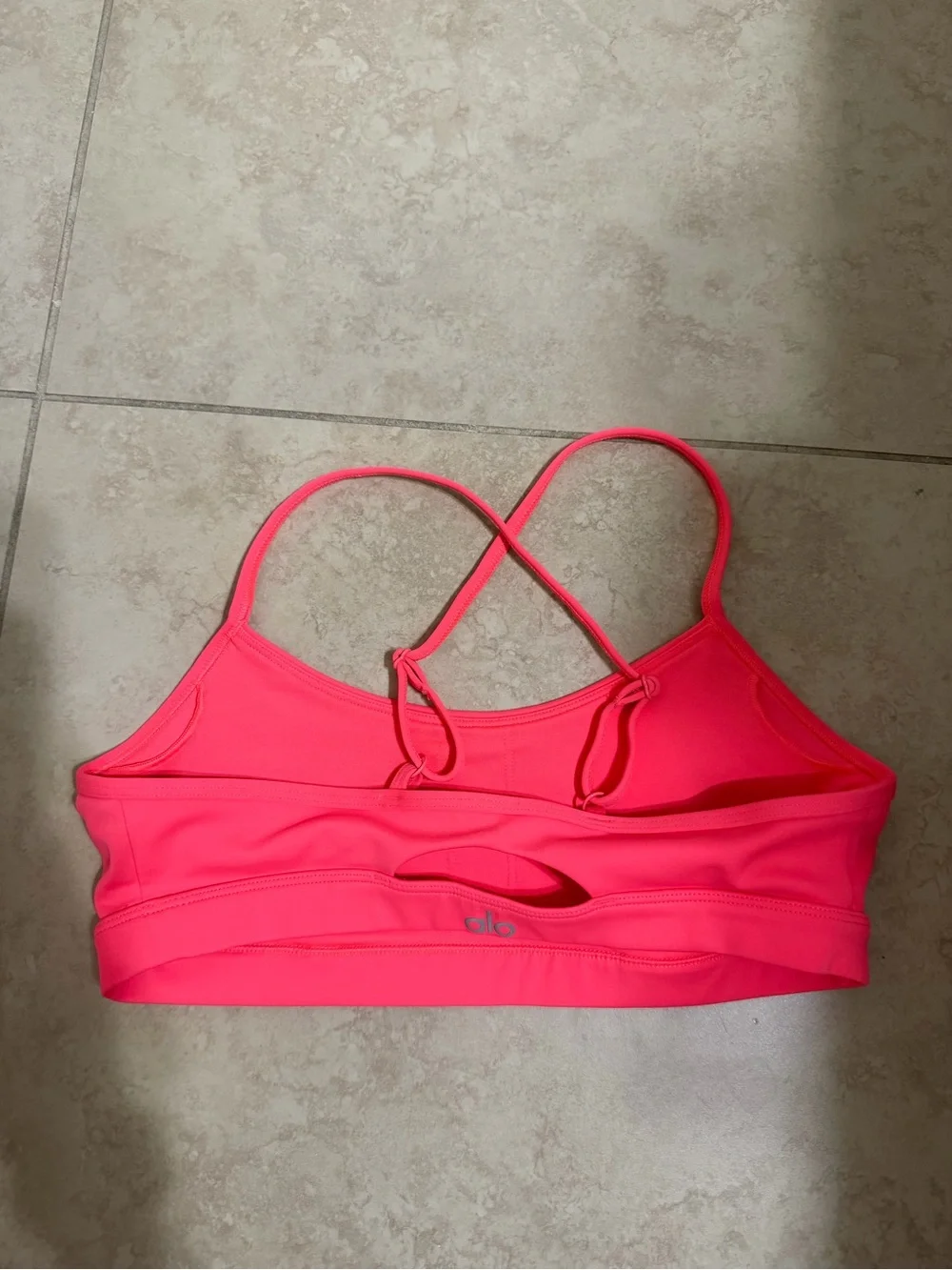 Alo Yoga Small Pink Sports Bra. 💕⚡️